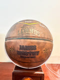 James Worthy Signed Basketball - Spalding Hall of Fame Ball [1 of 1 Ball]