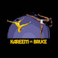 Kareem vs. Bruce - Kicks LS T-Shirt (Black)
