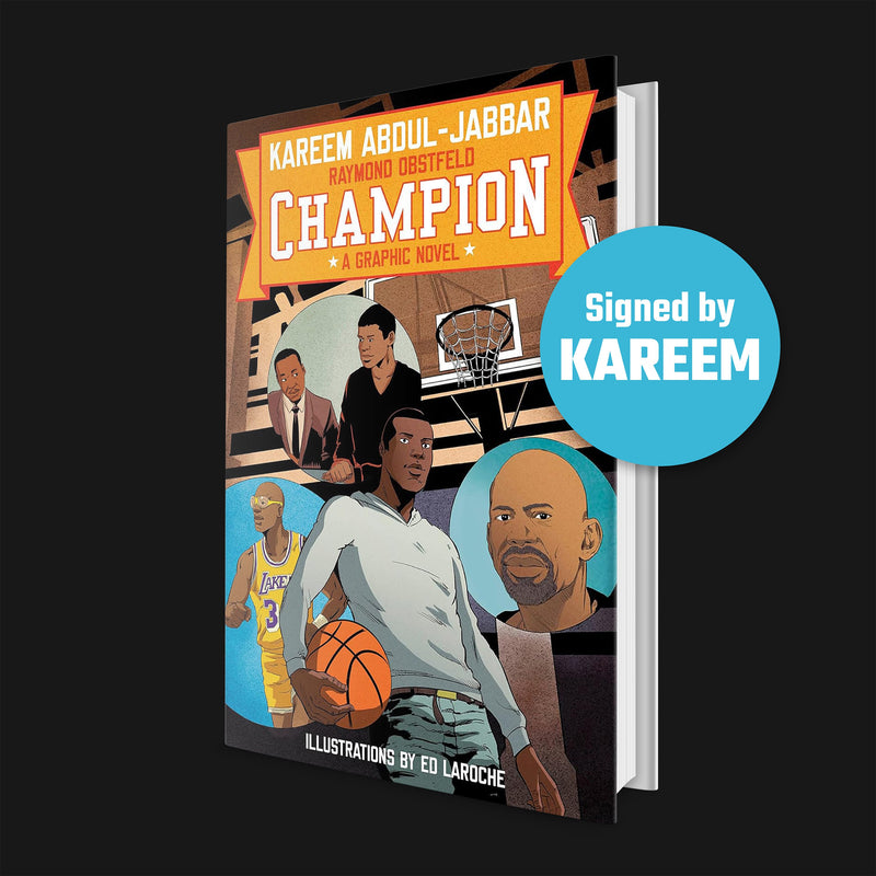 PREORDER - Champion - Book Signed by Kareem Abdul-Jabbar