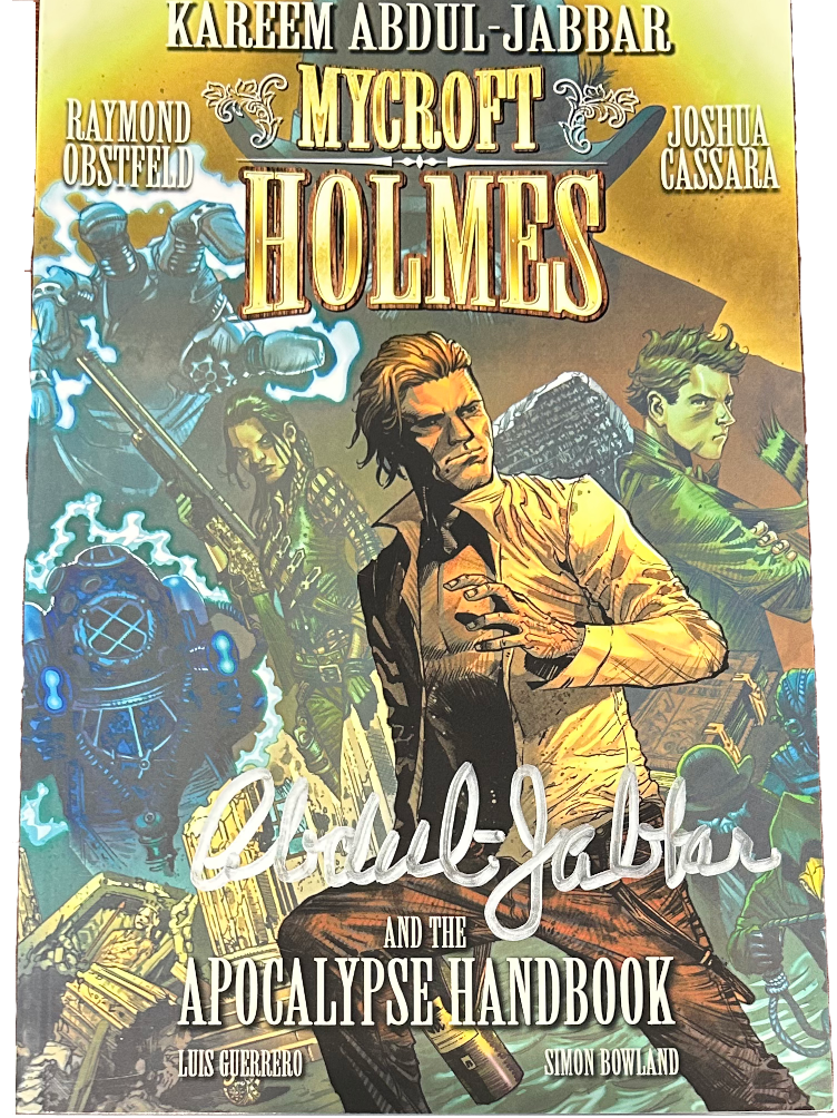 Mycroft Holmes and The Apocalypse Handbook - Comic Signed by Kareem Abdul Jabbar