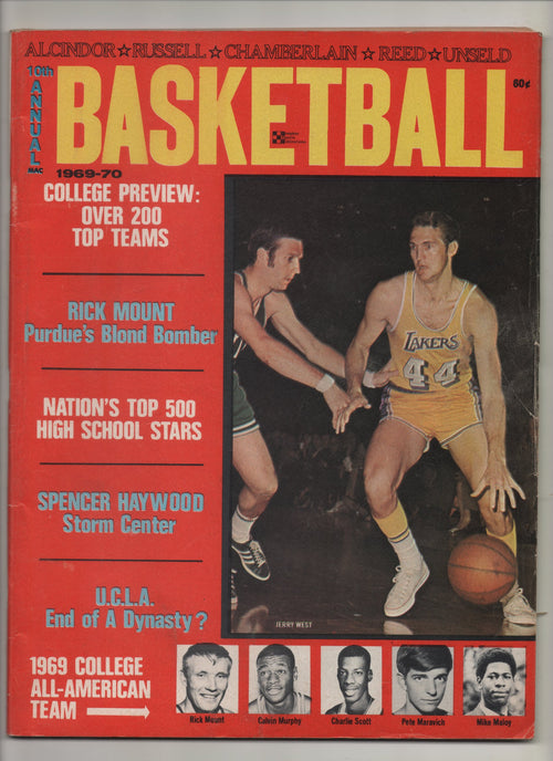 1969-70 10th Annual Basketball "UCLA, End Of A Dynasty?" From The Personal Collection of Kareem Abdul Jabbar