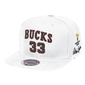 Bucks #33 Snapback Milwaukee Bucks Kareem Abdul-Jabbar