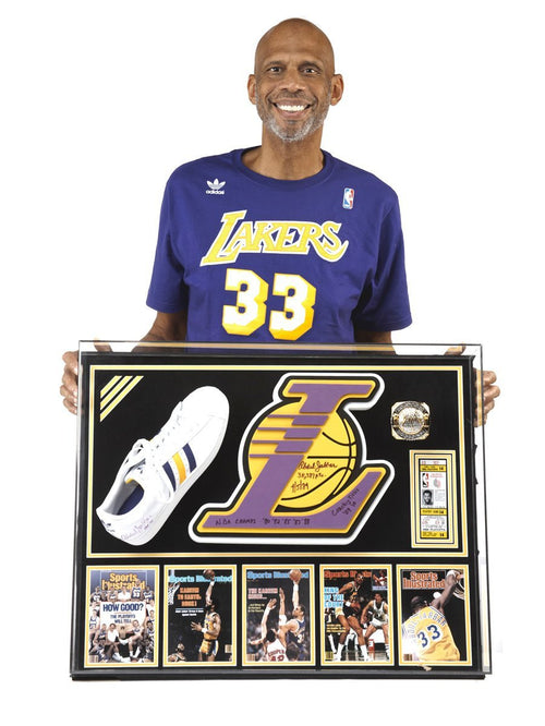 Showtime Lakers Championship Display