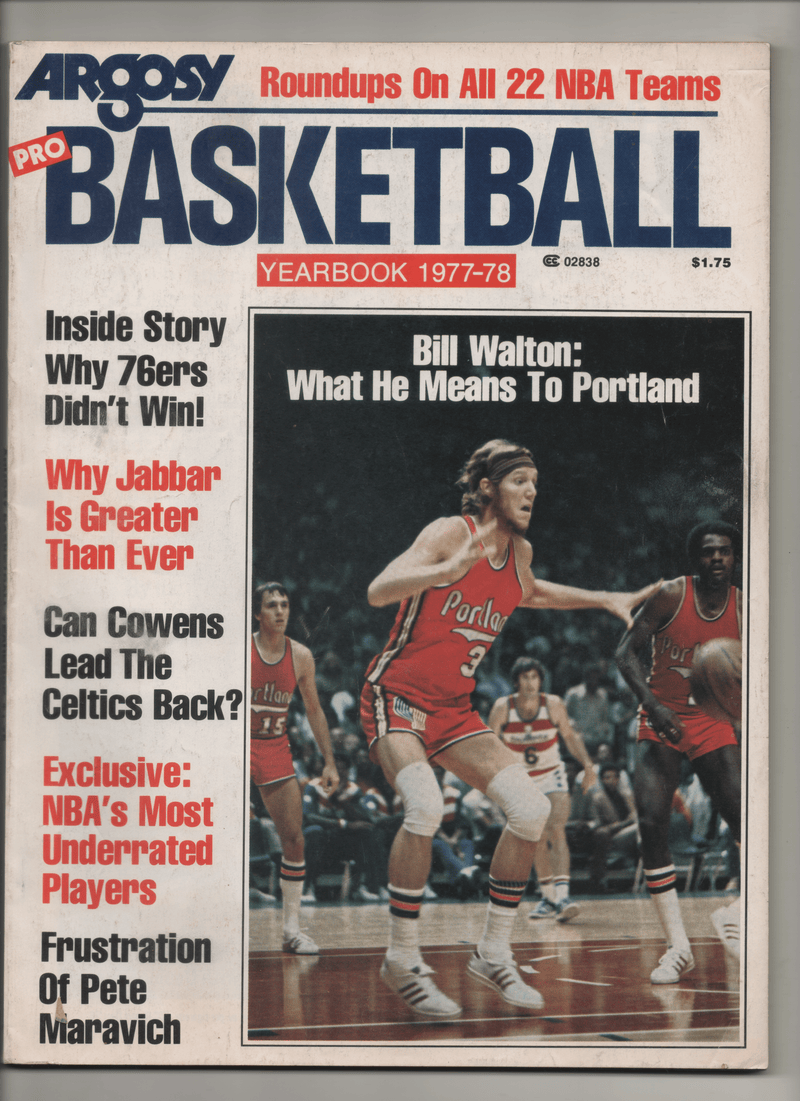 1977-78 Argosy Pro Basketball Yearbook "Why Jabbar Is Greater Than Ever"