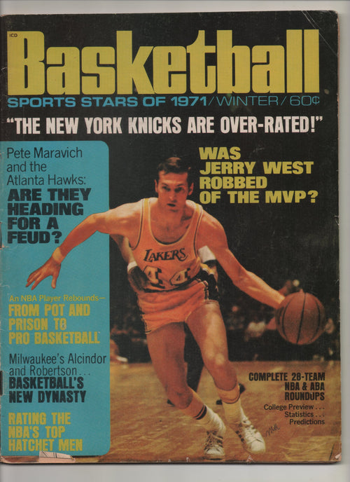 1971 Basketball Sport Stars "Milwaukee's Alcindor & Robertson...Basketballs New Dynasty"