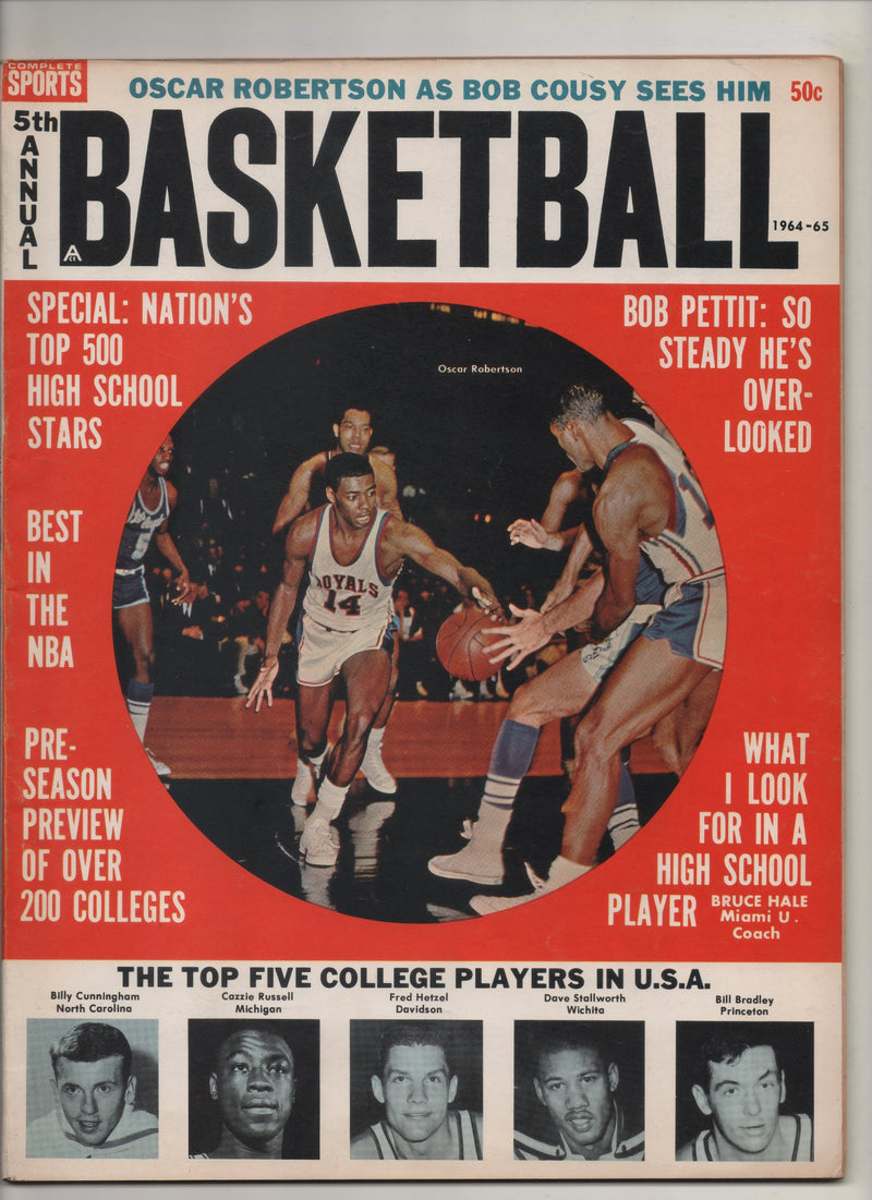 1964-65 Complete Sports 5th Annual Basketball "Nation's Top 500 High School Stars"