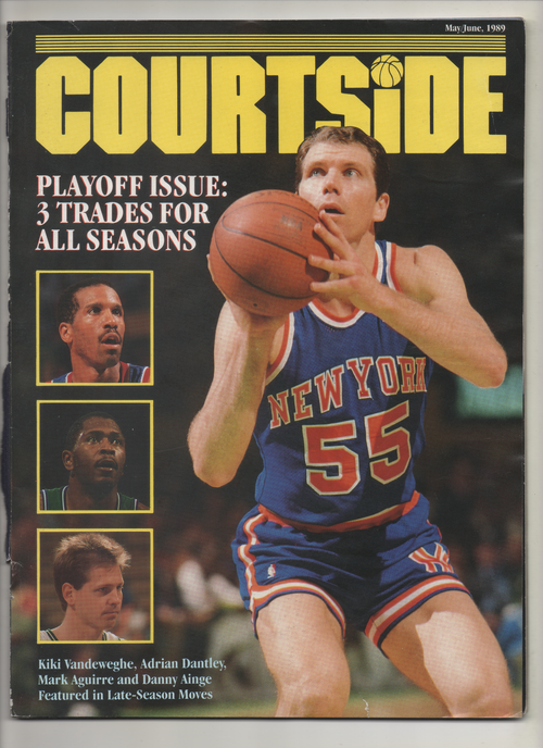 1989 Courtside Magazine "Playoff Issue" From The Personal Collection of Kareem Abdul Jabbar