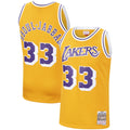 Kareem Abdul Jabbar Signed Jersey - Lakers "33" Hardwood Classics Swingman Jersey