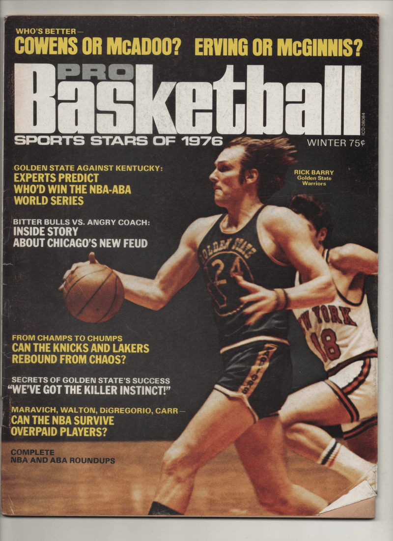 1976 Pro Basketball Sports Stars