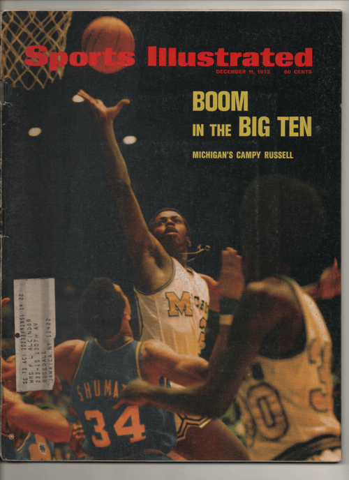 1972 Sports Illustrated "Boom In The Big Ten"