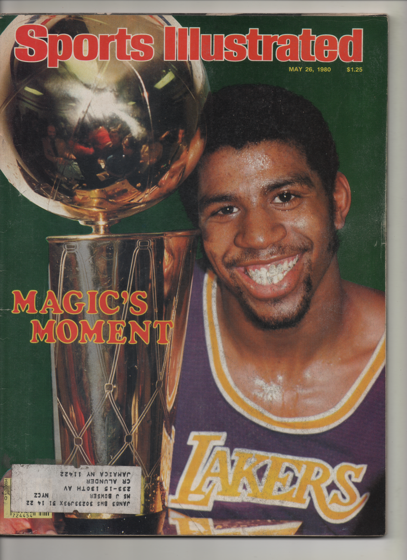 1980 Sports Illustrated "Magic's Moment" From The Personal Collection of Kareem Abdul Jabbar