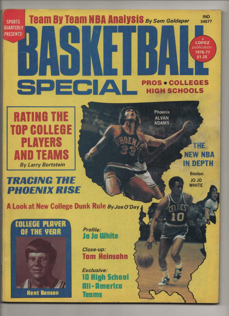 [1 of 1] 1976-77 Sports Quarterly Presents Basketball Special - Pros/Colleges/High Schools
