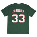 Name & Number Tee Milwaukee Bucks Kareem Abdul-Jabbar