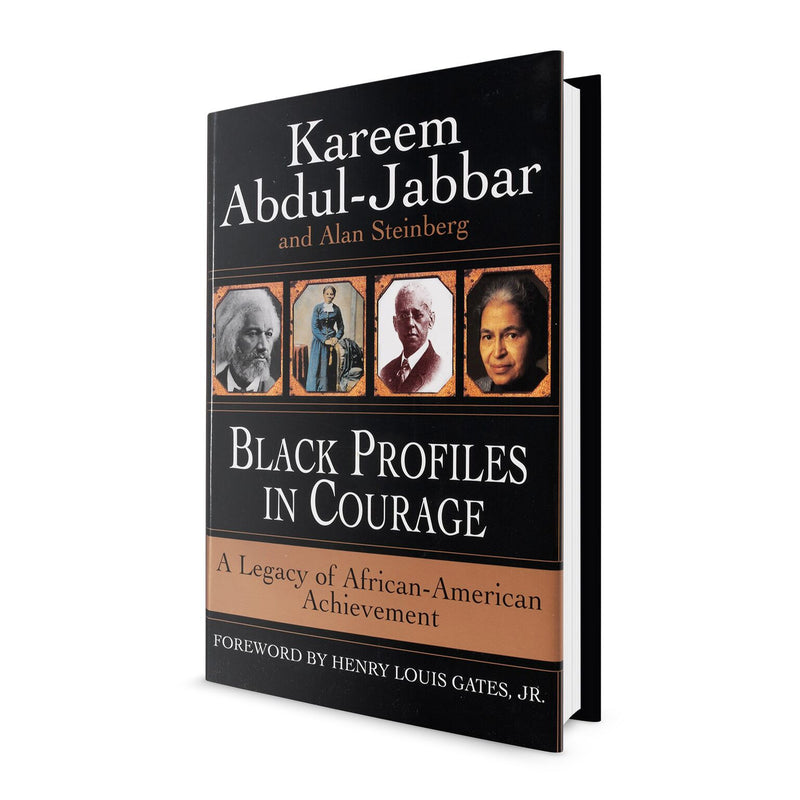 Black Profiles in Courage (Hardcover) - Book Signed by Kareem Abdul Jabbar