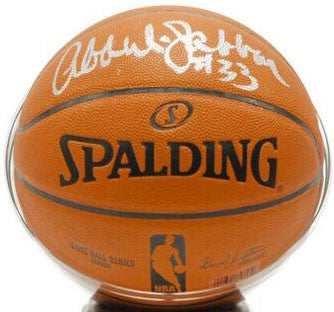 Kareem Abdul Jabbar Signed Basketball - Spalding Ball