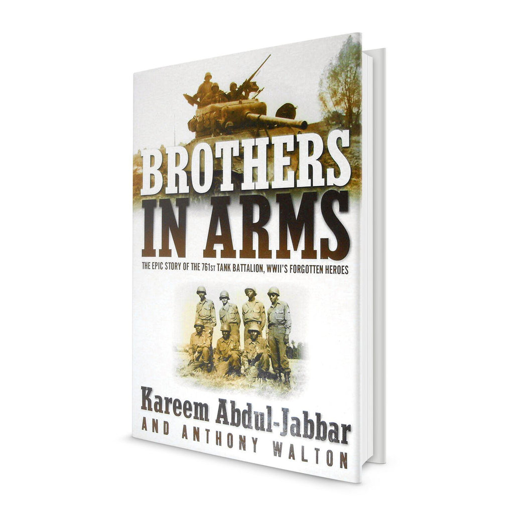 Brothers in Arms Book Signed by Kareem Abdul Jabbar The Official
